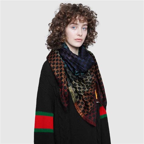 maglietta gucci strisca sulla spall|Gucci Shawls & Stoles .